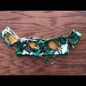 Sundia swimwear lemon swim top